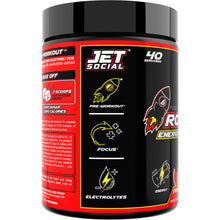 Load image into Gallery viewer, Rocket Pre-Workout with Hydration, 40 Serving Fruit Punch