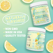 Load image into Gallery viewer, Rocket Hydration Lemonade - Naturally Flavored Electrolyte Drink Mix 40 Servings

